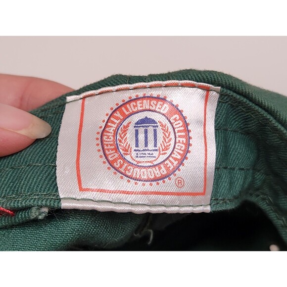 Miami Hurricanes Hat Cap Strap Back Green NCAA College Football‎ - Picture 7 of 7